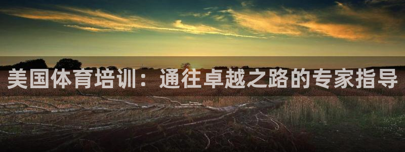 焦点娱乐官网下载安装苹果手机：美国体育培训：通往卓越