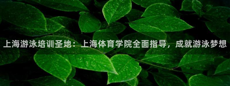 焦点娱乐股东有哪些：上海游泳培训圣地：上海体育学院全