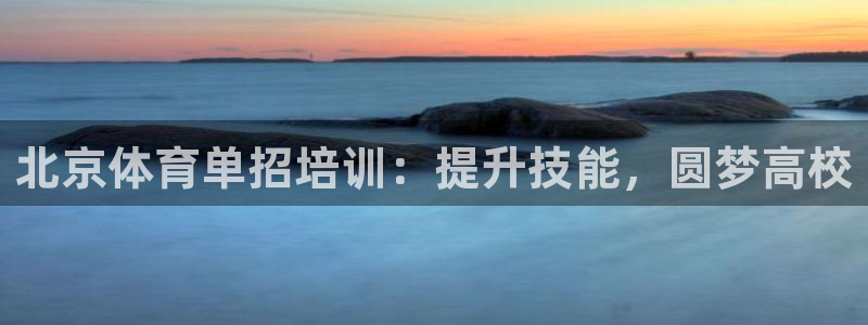 焦点娱乐跨服怎么玩：北京体育单招培训：提升技能，圆梦