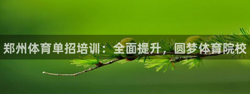 焦点娱乐门徒娱乐骗局：郑州体育单招培训：全面提升，圆