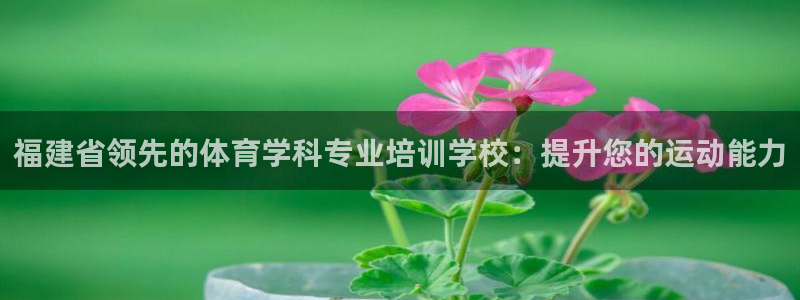 焦点娱乐平台登录不了了：福建省领先的体育学科专业培训