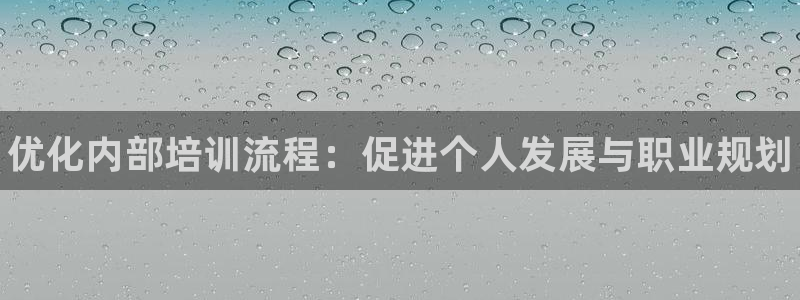 焦点娱乐平台续7O777：优化内部培训流程：促进个人发展与职